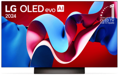 Imagem da TV LG OLED evo C4 55"
