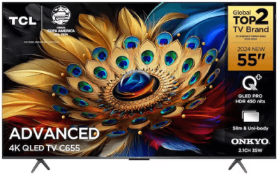 Imagem da TV TCL C655 55"